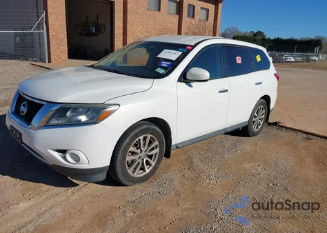 2014 Nissan Pathfinder S from USA, damaged, VIN 5N1AR2MN3EC693126